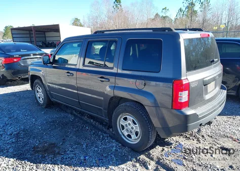 2016 Jeep Patriot Sport from USA, damaged, VIN 1C4NJPBB4GD576784